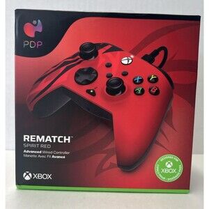 PDP Rematch Advanced Wired Controller for Xbox Series X|S - Spirit Red